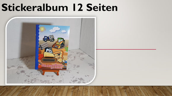 Stickeralbum A5 (12 Stück)