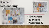 Karten (C); Schulanfang (100 Stück)