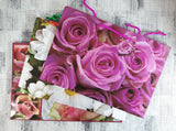 Geschenktüten A4; Blumen quer (10 Stück)